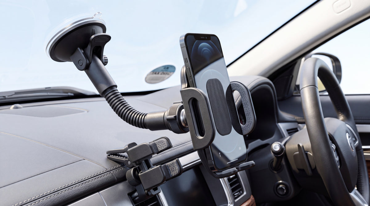VLEXA 360° Car Phone Holder – Dashboard & Windscreen Mount