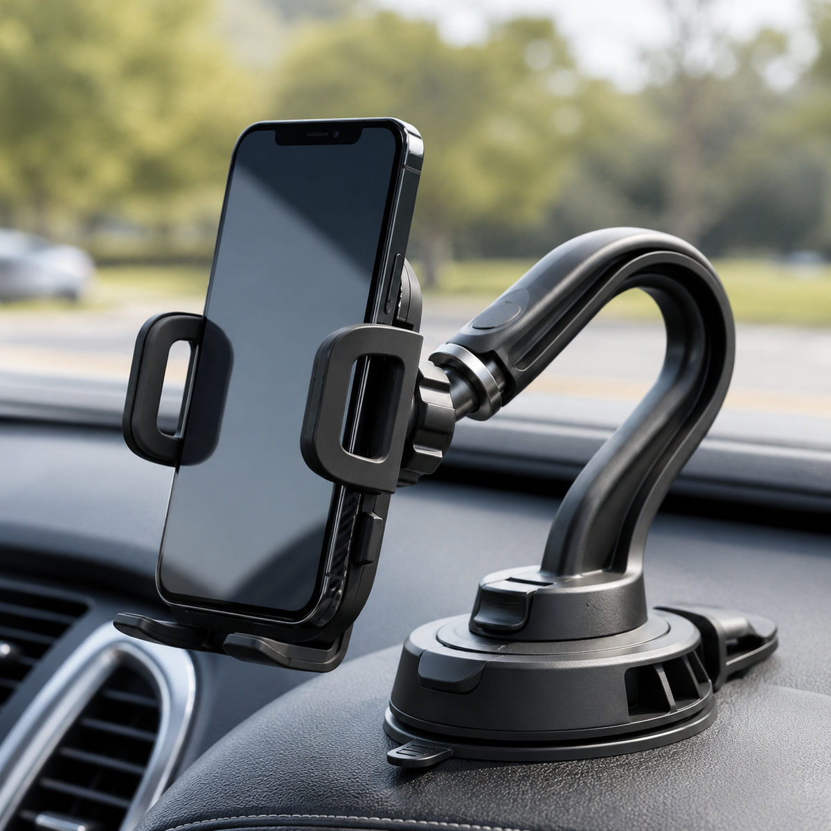 VLEXA 360° Car Phone Holder – Dashboard & Windscreen Mount
